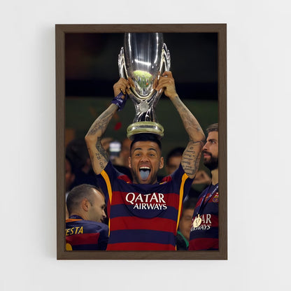 ap-dani alves-13 cadre Bois foncé