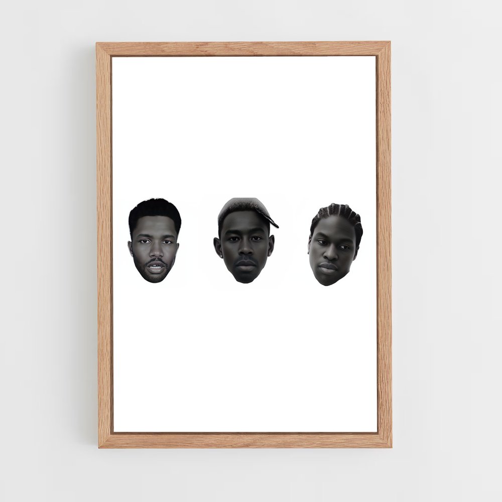 ap-daniel caesar-7 cadre Bois clair