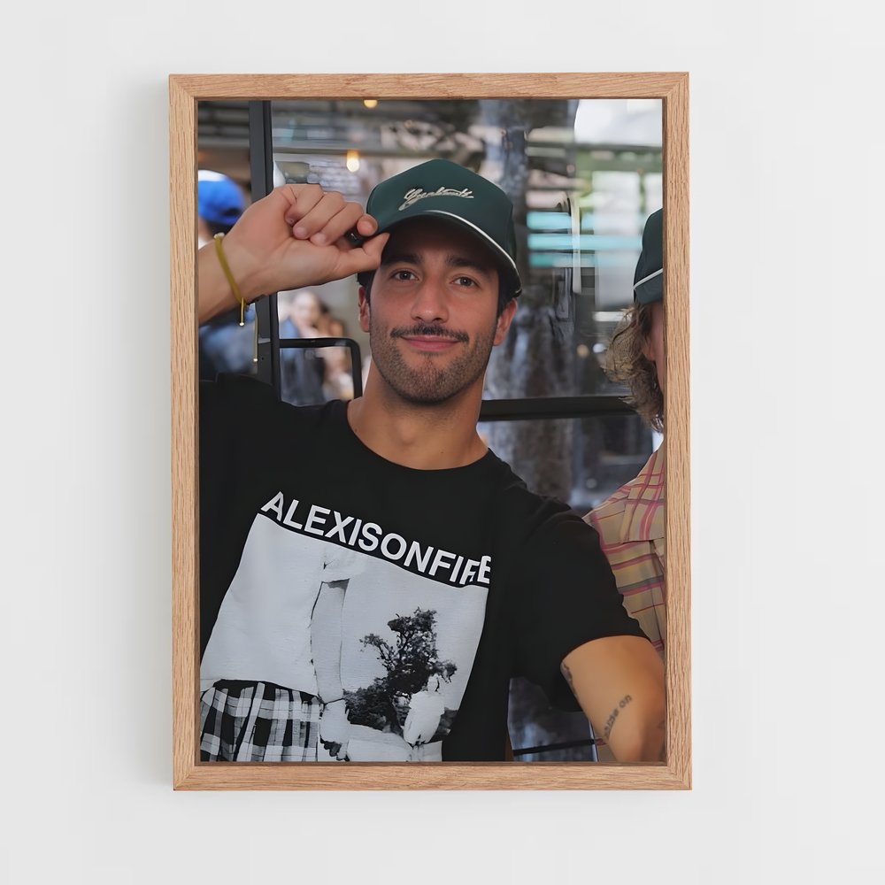 ap-daniel ricciardo-3 cadre Bois clair