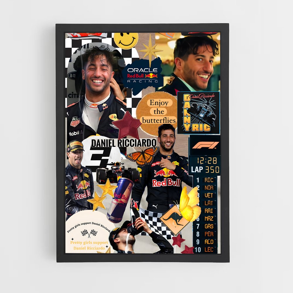 ap-daniel ricciardo-6 cadre Noir