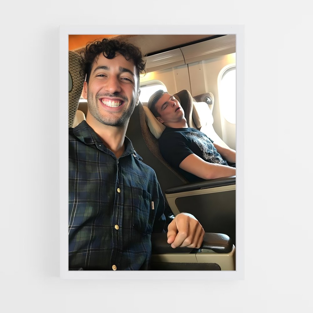 ap-daniel ricciardo-7 cadre Blanc