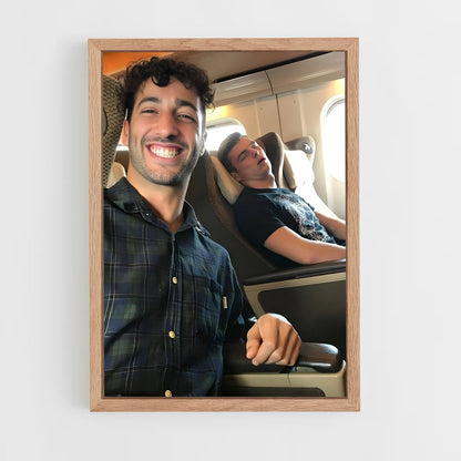 ap-daniel ricciardo-7 cadre Bois clair