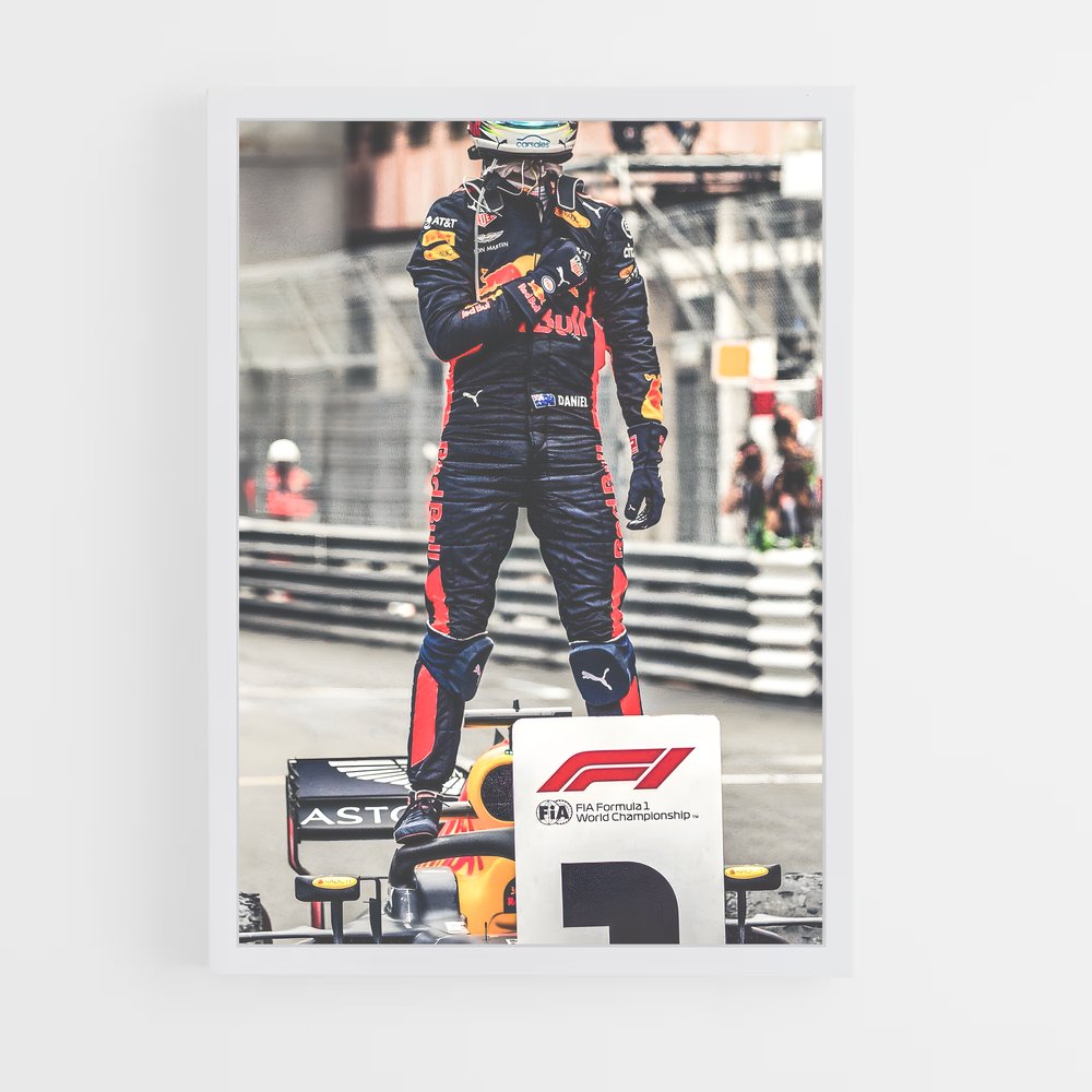 ap-daniel ricciardo-8 cadre Blanc