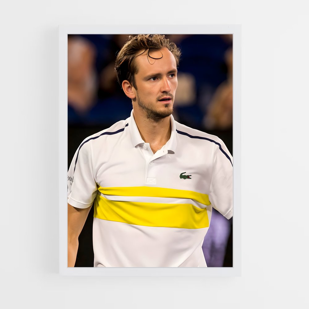ap-daniil medvedev-3 cadre Blanc