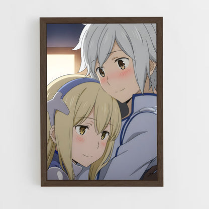 ap-danmachi-6 cadre Bois foncé