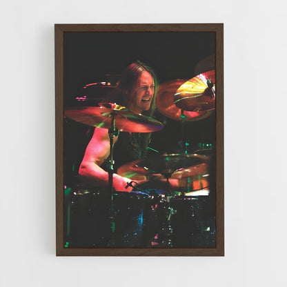 ap-danny carey-1 cadre Bois foncé