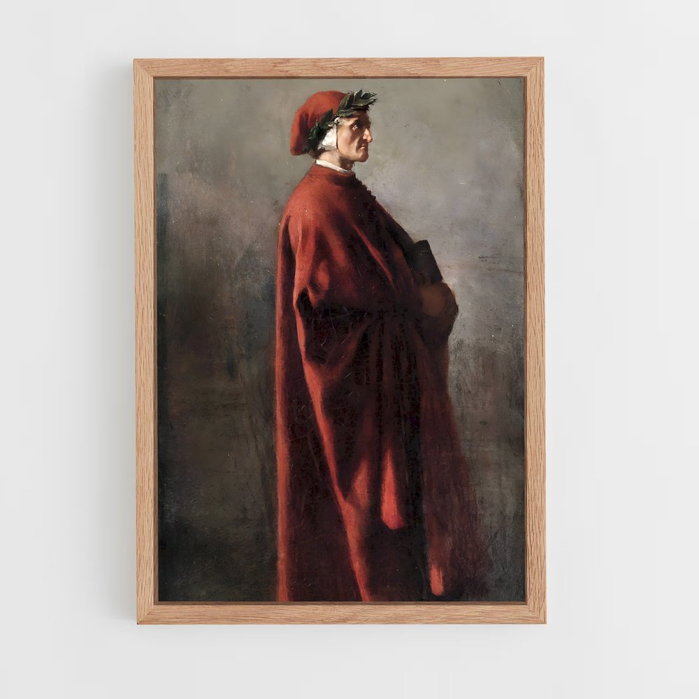 ap-dante alighieri-1 cadre Bois clair