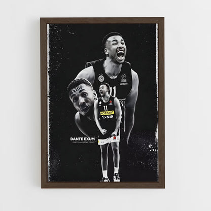 ap-dante exum-4 cadre Bois foncé
