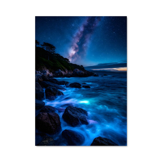 Poster Ciel Étoilé sur le Pacifique