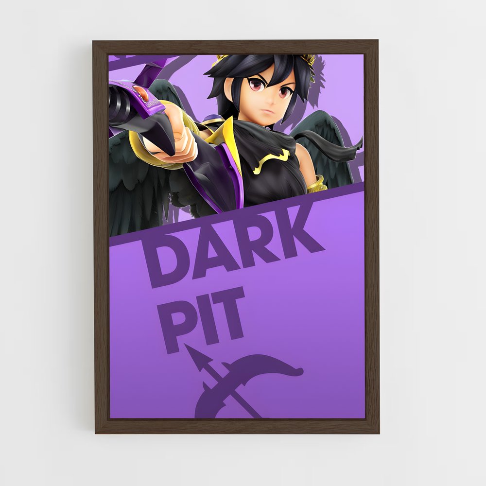ap-dark pit-3 cadre Bois foncé