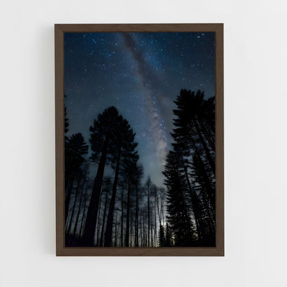 ap-dark sky-10 cadre Bois foncé