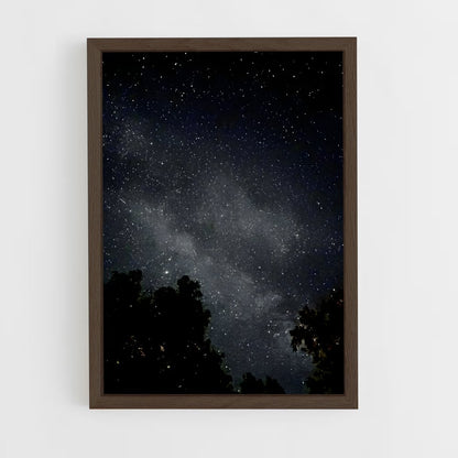 ap-dark sky-2 cadre Bois foncé