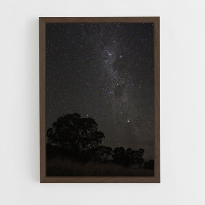 ap-dark sky-5 cadre Bois foncé