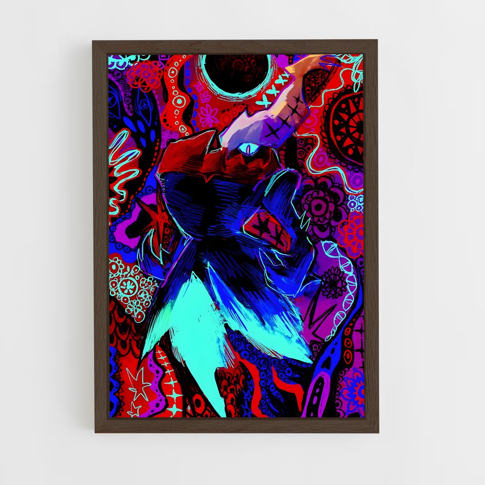 ap-darkrai-4 cadre Bois foncé