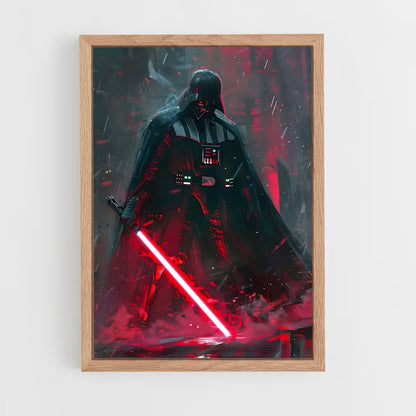 ap-darth vader-1 cadre Bois clair