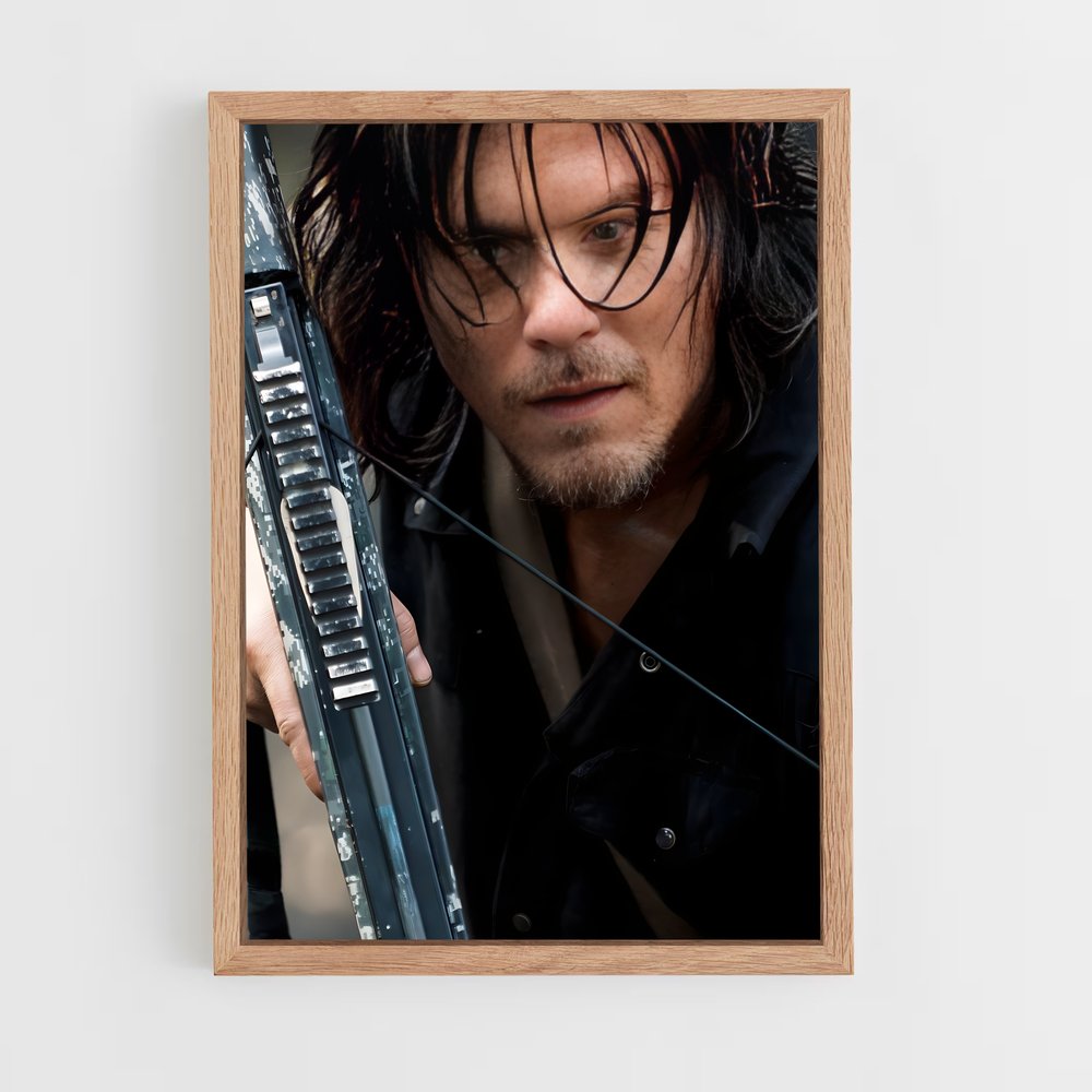 ap-daryl dixon-1 cadre Bois clair