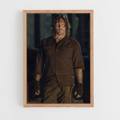 ap-daryl dixon-4 cadre Bois clair