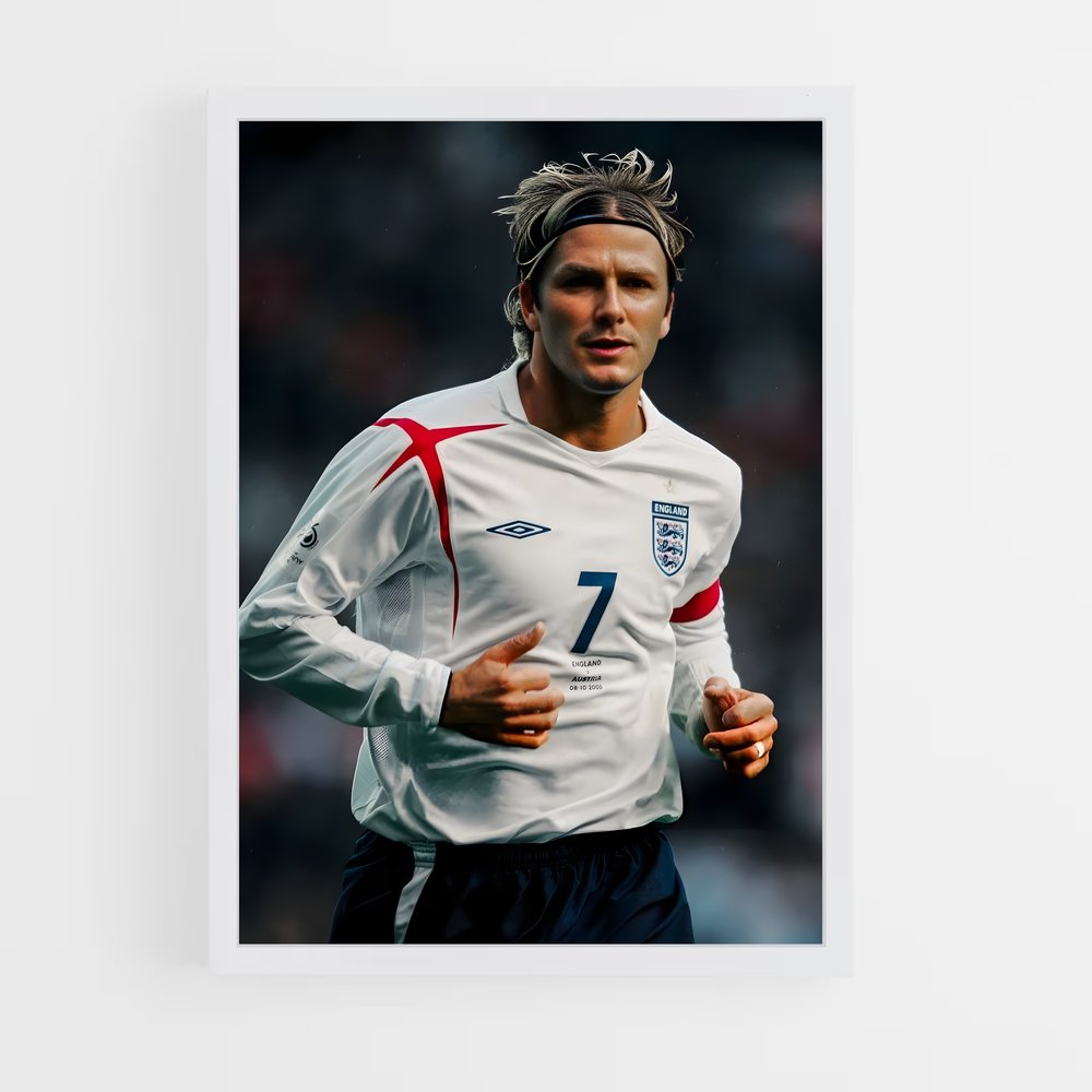 ap-david beckham-4 cadre Blanc