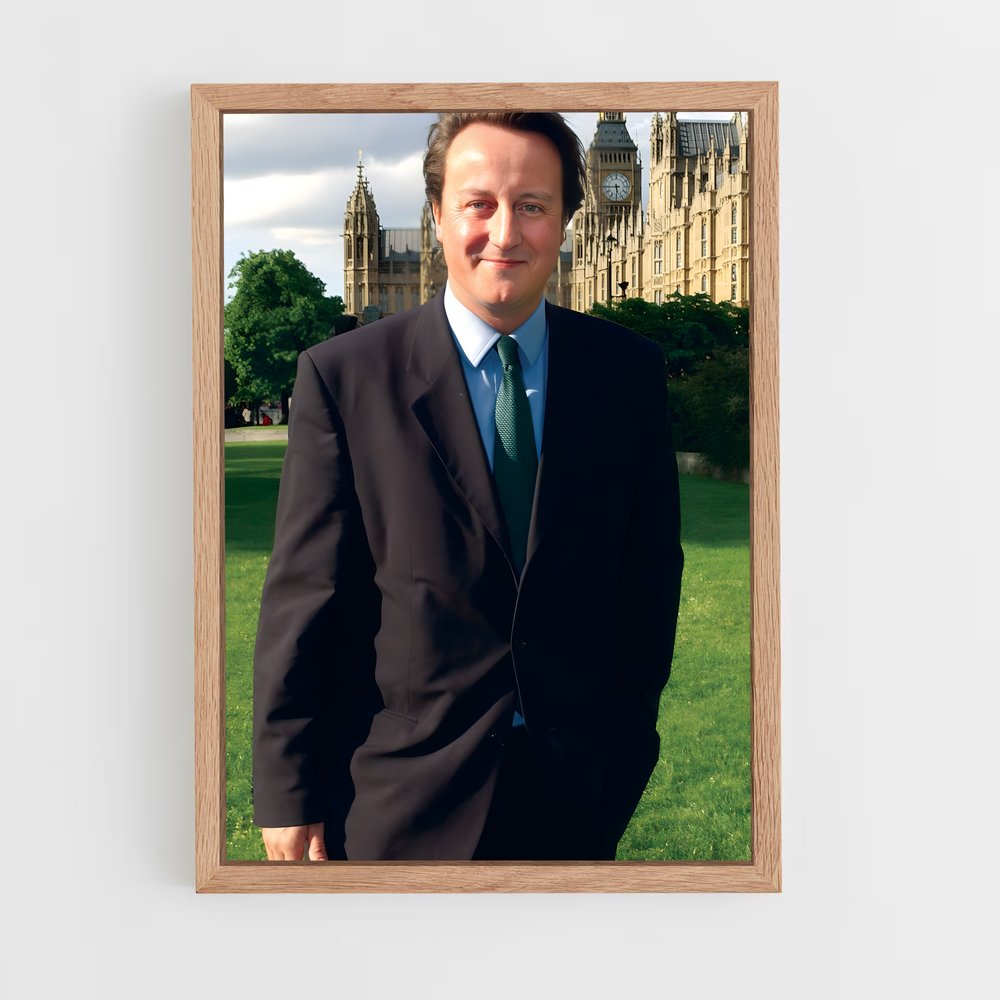 ap-david cameron-2 cadre Bois clair