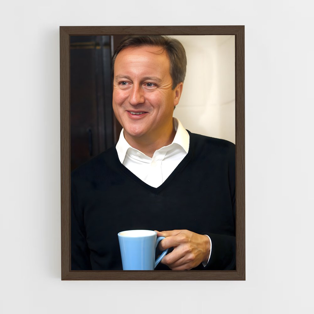ap-david cameron-4 cadre Bois foncé