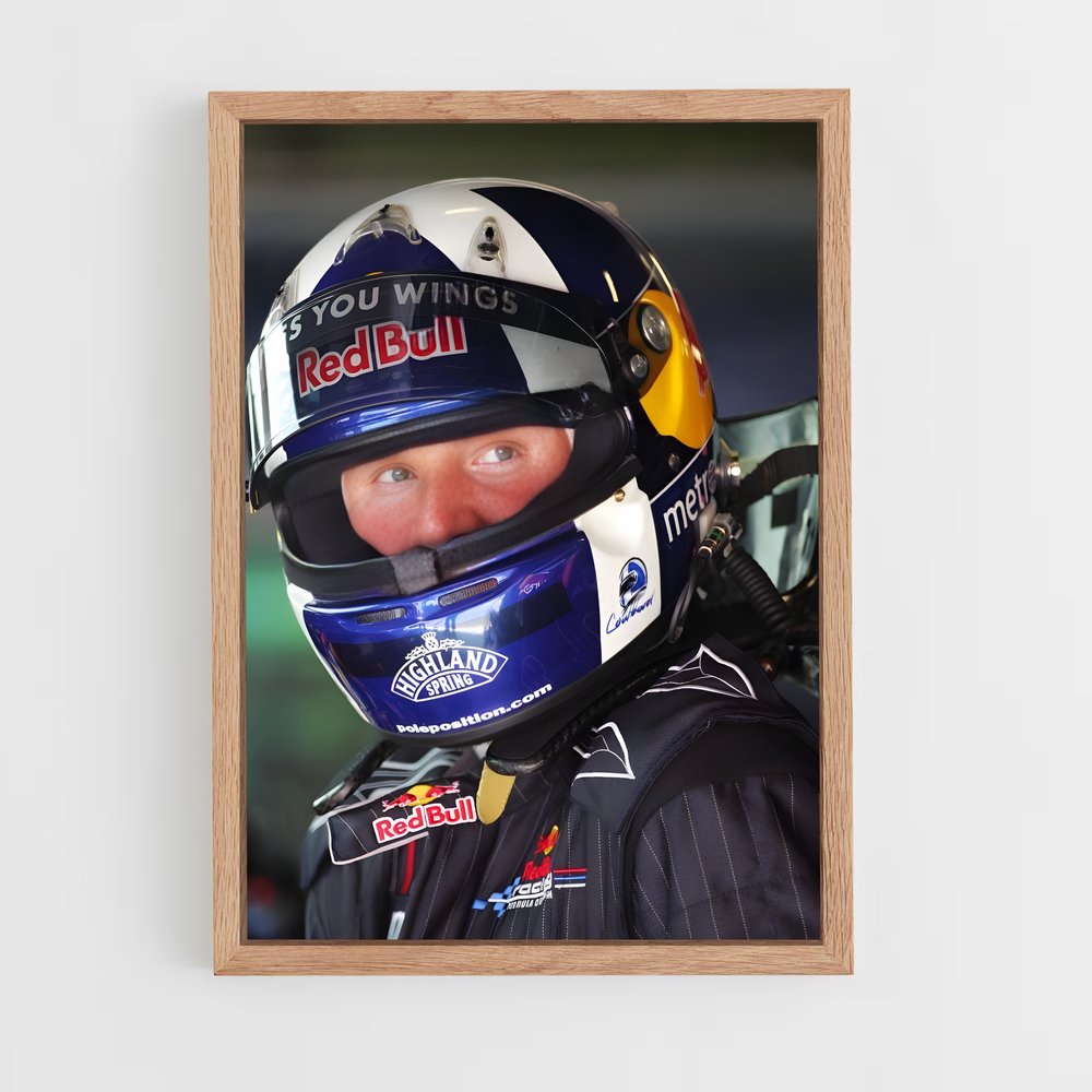 ap-david coulthard-4 cadre Bois clair