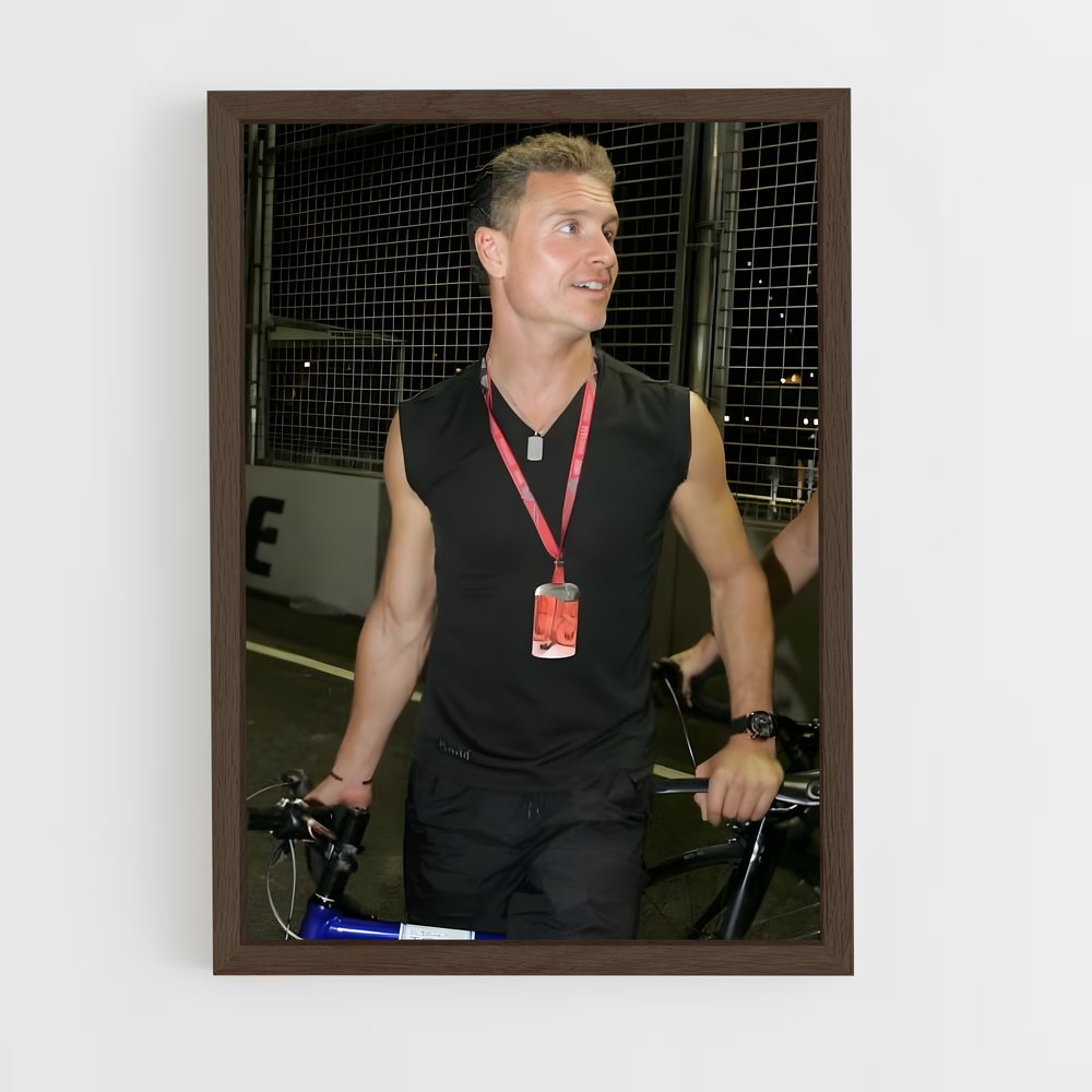 ap-david coulthard-5 cadre Bois foncé