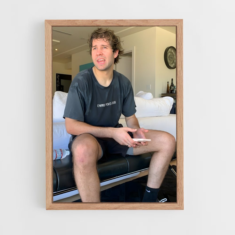 ap-david dobrik-4 cadre Bois clair