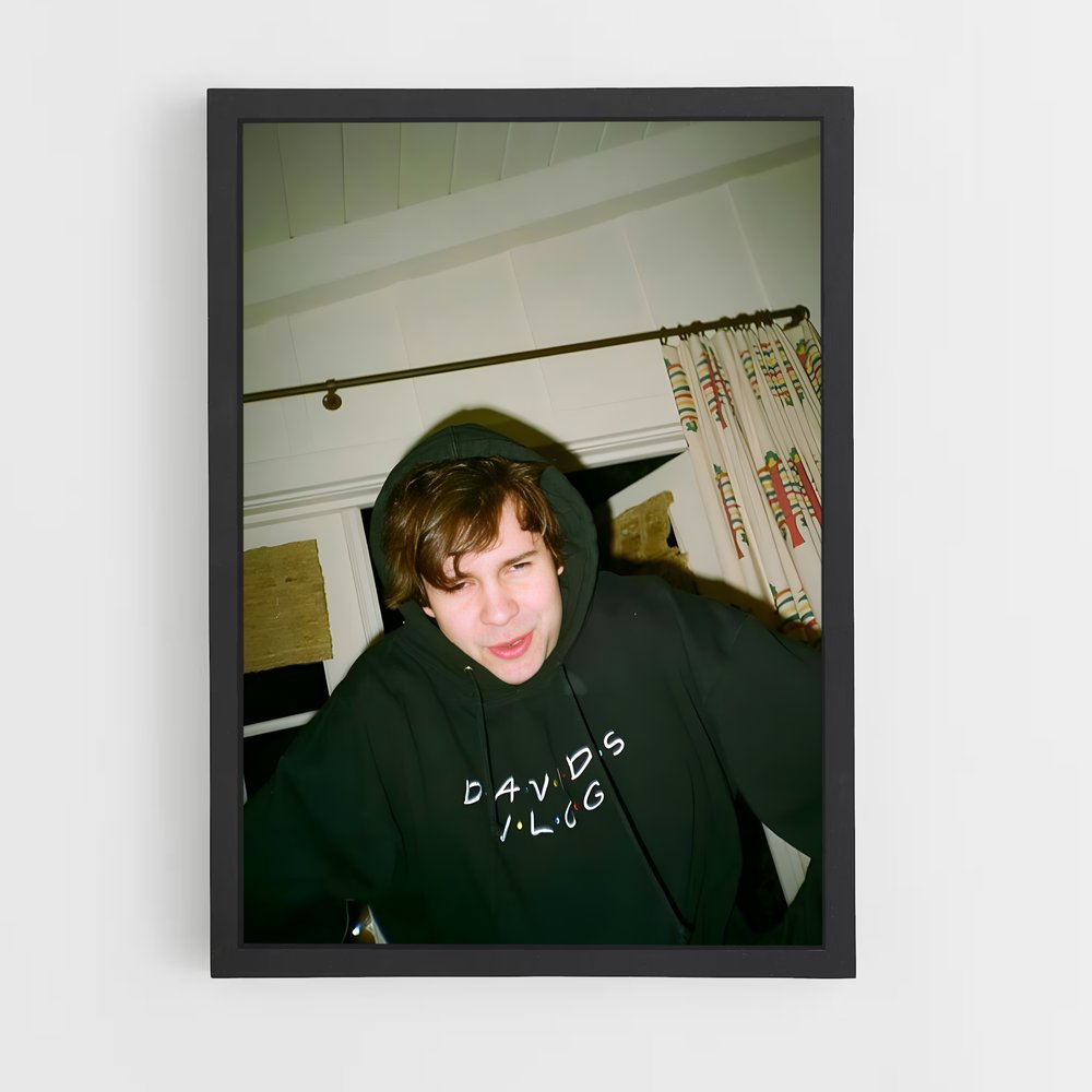 ap-david dobrik-8 cadre Noir