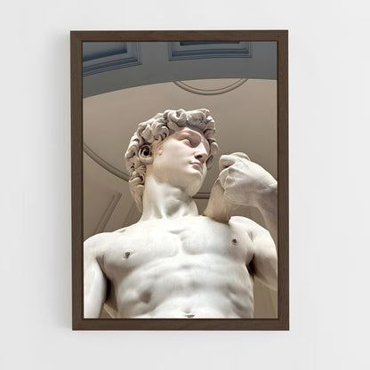 ap-david michelangelo-9 cadre Bois foncé