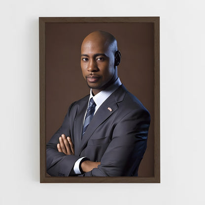 ap-david palmer-1 cadre Bois foncé