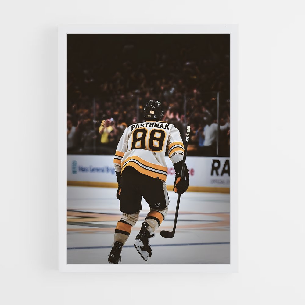 ap-david pastrnak-1 cadre Blanc