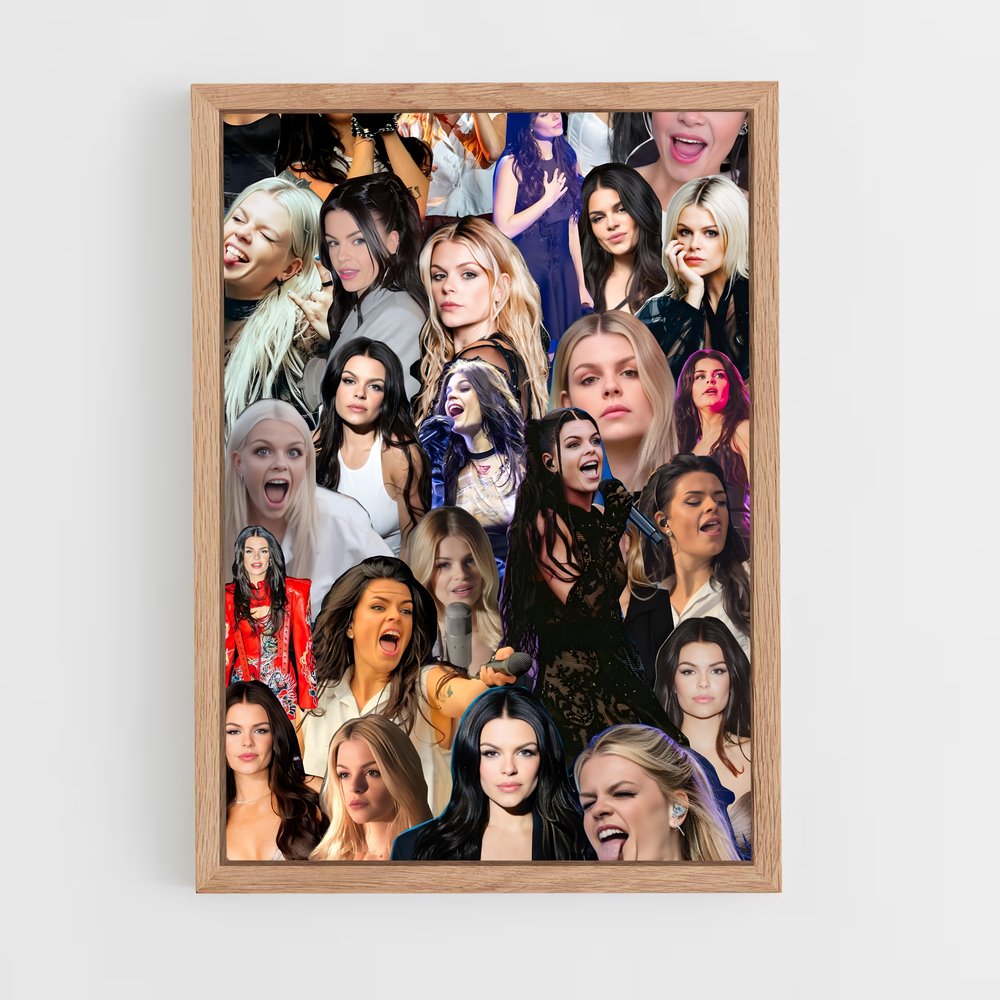 ap-davina michelle-3 cadre Bois clair