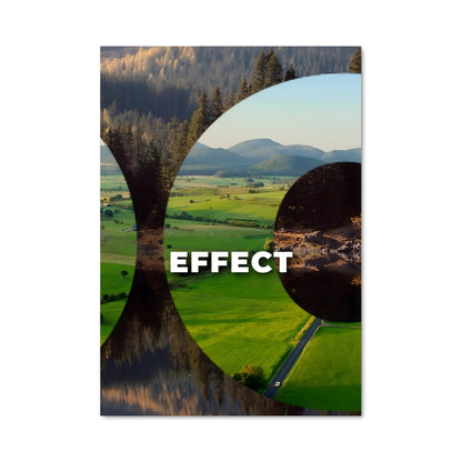 Poster Cercles de Verdure