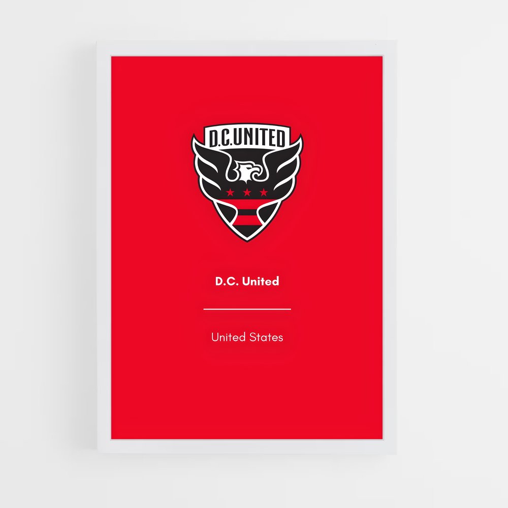 ap-dc united-4 cadre Blanc