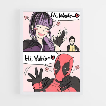 ap-deadpool-2 cadre Blanc