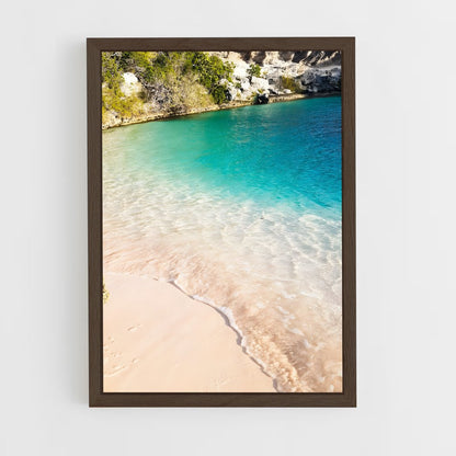 ap-deans blue hole bahamas-2 cadre Bois foncé