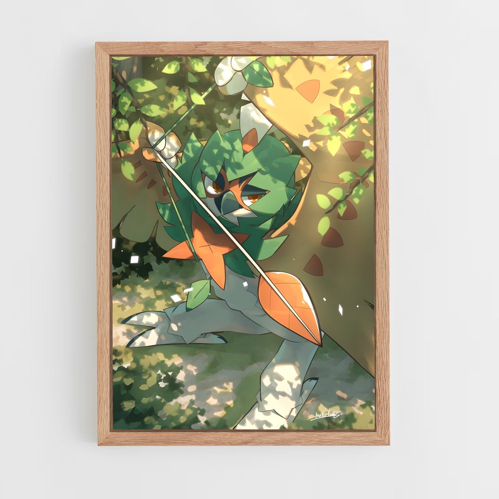 ap-decidueye-1 cadre Bois clair