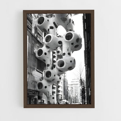 ap-deconstructivist architecture-5 cadre Bois foncé