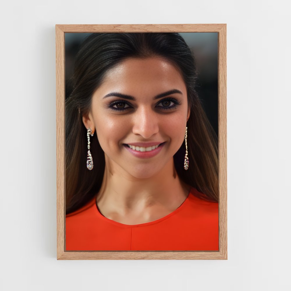 ap-deepika padukone-12 cadre Bois clair