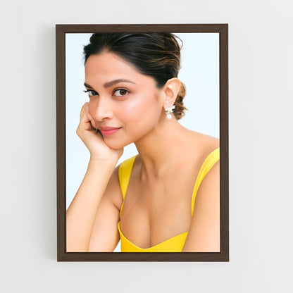 ap-deepika padukone-14 cadre Bois foncé