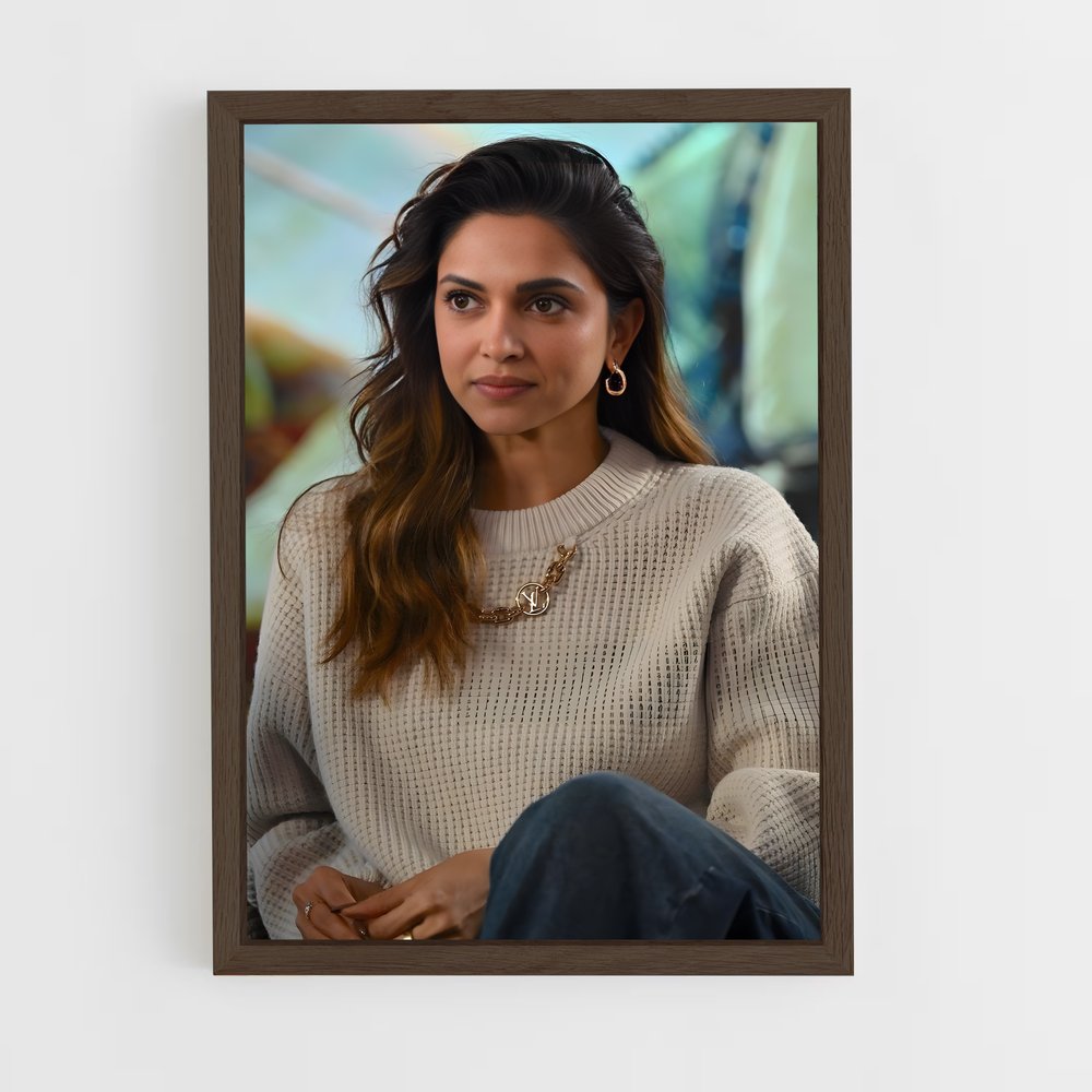 ap-deepika padukone-7 cadre Bois foncé