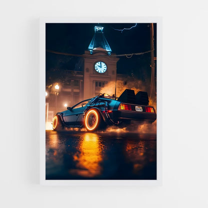 ap-delorean-3 cadre Blanc
