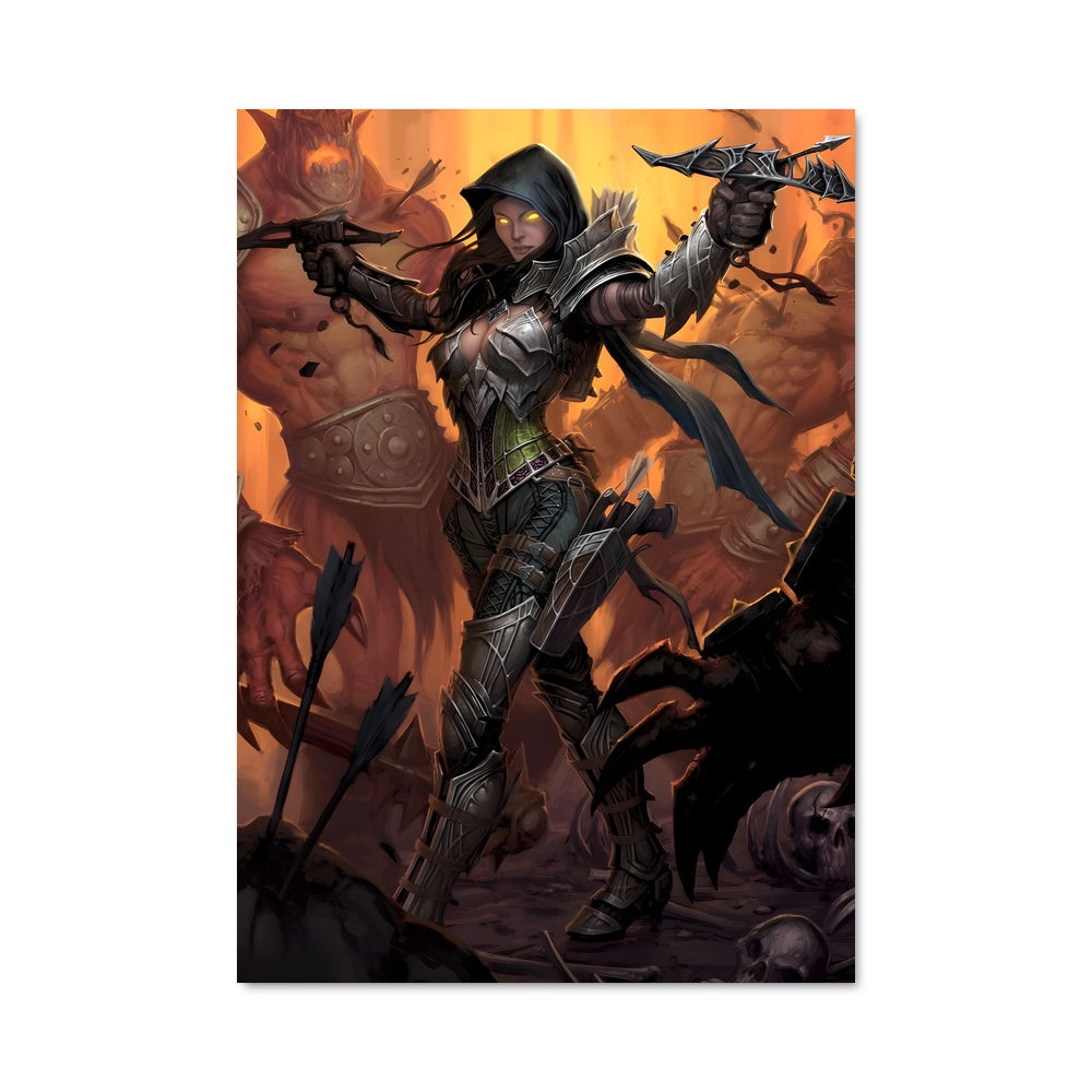Poster La Chasseuse de Démons