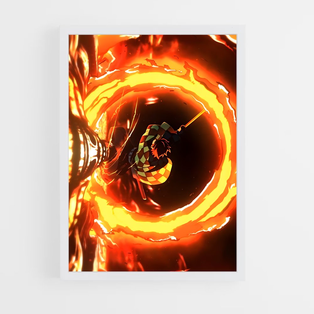 ap-demon slayer-4 cadre Blanc