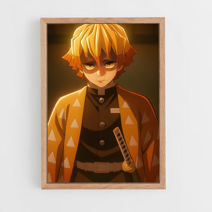 ap-demon slayer-7 cadre Bois clair