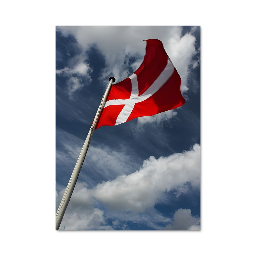Poster Drapeau Viking