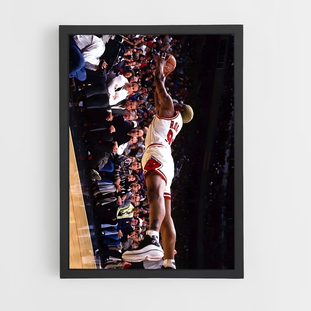 ap-dennis rodman-5 cadre Noir