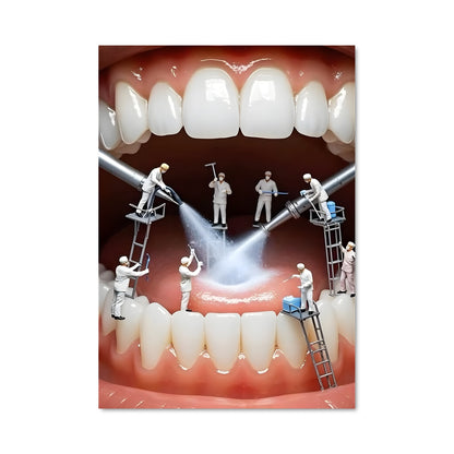 Poster Dentisterie Éclatante