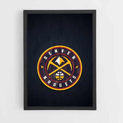 ap-denver nuggets-6 cadre Noir