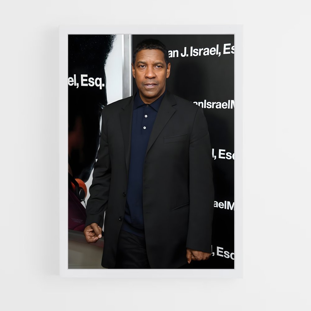 ap-denzel washington-3 cadre Blanc